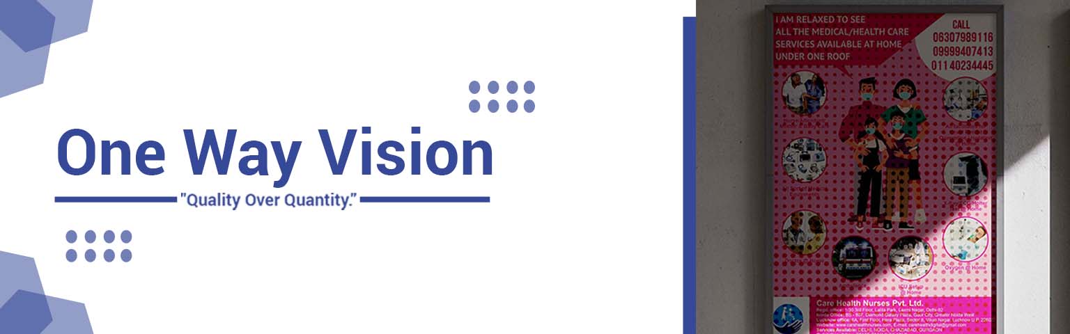 One Way Vision